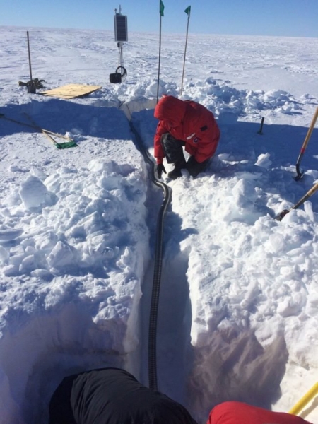 Ученые записали жуткое «пение» антарктического ледника Росса