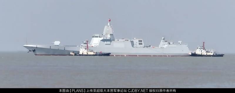 Проект 055. Китайский эсминец размером с крейсер