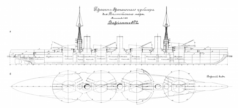 Линейные крейсеры типа "Измаил". Ч.2