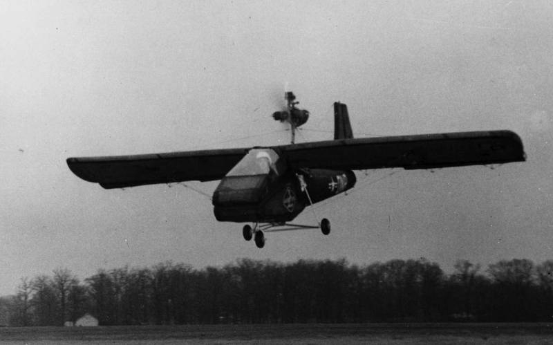 Проект Goodyear Inflatoplane. Резина и нейлон: надувные самолёты