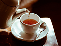 Представлены кофе и чай, заменяющие пробиотики